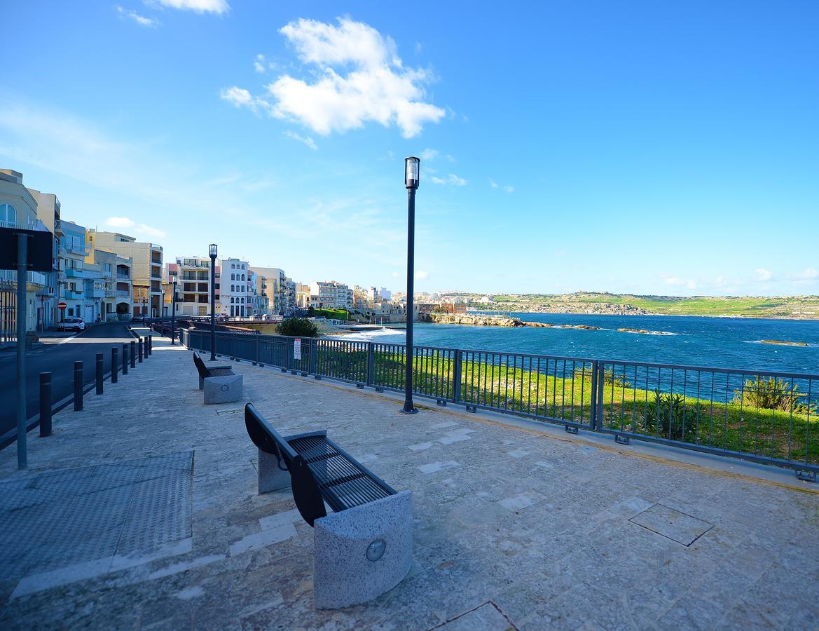 Seashells 2 Bedroom Apartment With Sunny Terrace With Stunning Sea Views - By Getawaysmalta Bahía de San Pablo Exterior foto